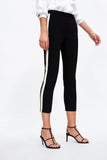 JOGER WAIST TROUSERS WITH SIDE STRIPES