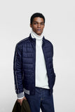PUFFER JACKET WITH SIDE TAPING