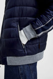 PUFFER JACKET WITH SIDE TAPING