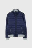 PUFFER JACKET WITH SIDE TAPING