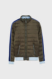 PUFFER JACKET WITH SIDE TAPING