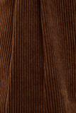 CORDUROY BERMUDA SHORTS WITH BUTTONS