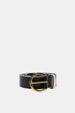 LEATHER BELT WITH BUCKLE
