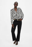 ZEBRA PRINT SHIRT