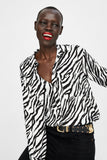 ZEBRA PRINT SHIRT