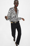 ZEBRA PRINT SHIRT