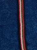 DENIM SKIRT WITH TAPING