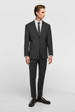 WATER-REPELLENT SUIT TROUSERS