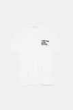 T-SHIRT WITH SLOGAN