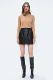 HIGH-HEEL LEATHER BOOTS