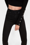 JEANS ZW PREMIUM HIGH WAIST REVOLVE BLACK