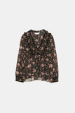 FLORAL PRINT BLOUSE