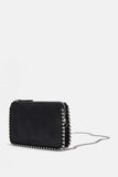 STUDDED BLACK CROSSBODY BAG