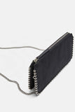 STUDDED BLACK CROSSBODY BAG