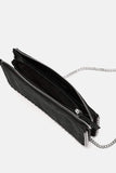 STUDDED BLACK CROSSBODY BAG