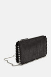STUDDED BLACK CROSSBODY BAG
