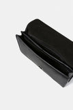 EMBOSSED CHAIN-TRIMMED BAG