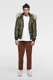 PUFFER JACKET WITH HOOD