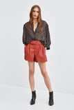 SEMI-SHEER PRINTED SHIRT