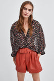 SEMI-SHEER PRINTED SHIRT