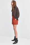 SEMI-SHEER PRINTED SHIRT