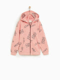 'LOVE’ PLUSH JERSEY JACKET